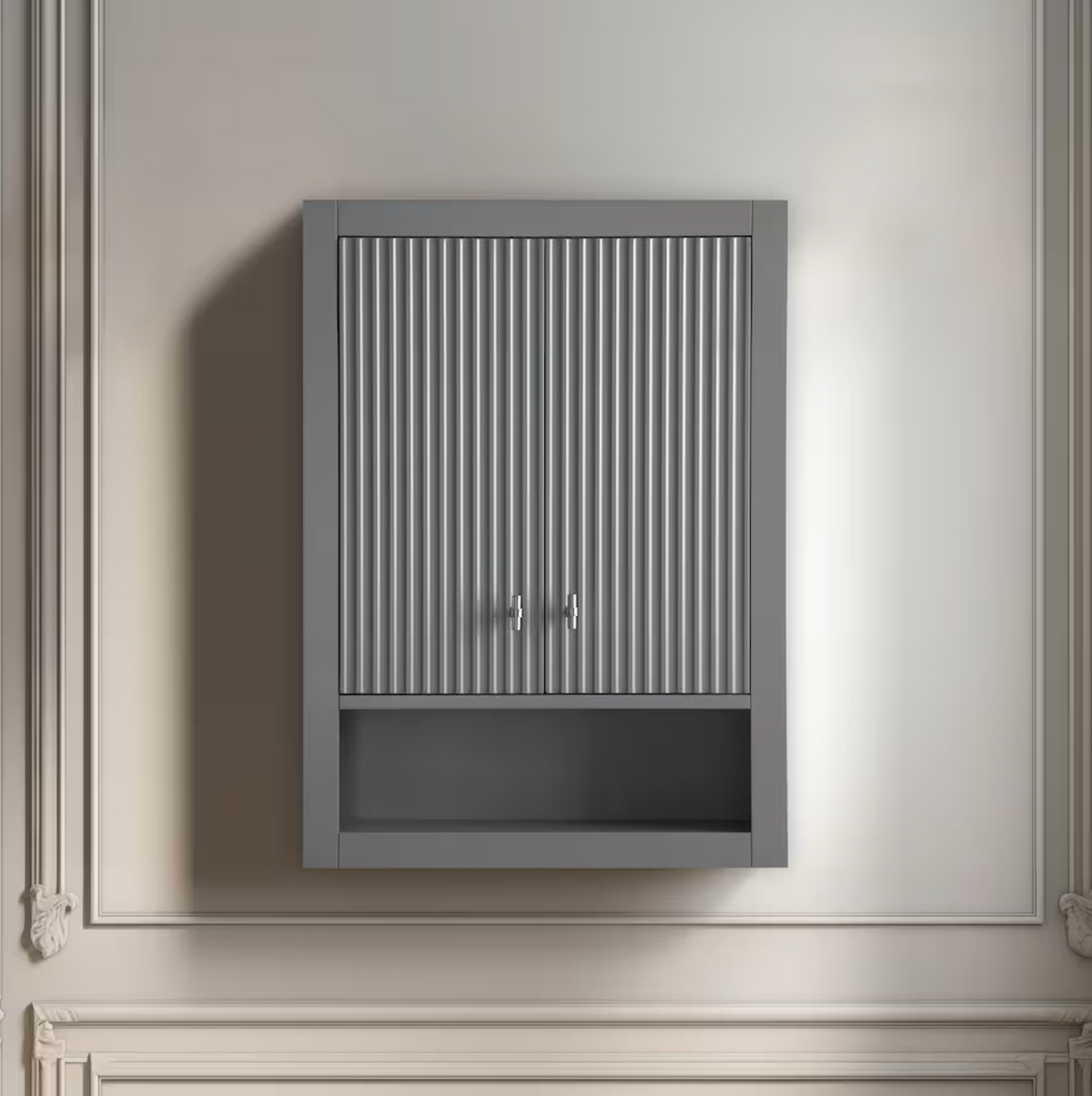 Linear Cashmere Gray / Brushed Nickel