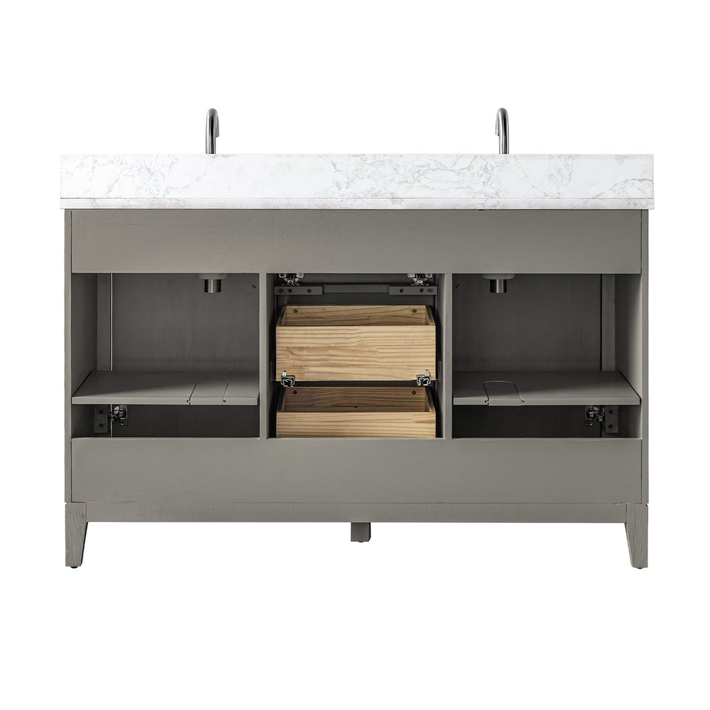 Linear Driftwood Gray / Golden Brushed