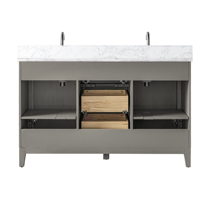 Linear Driftwood Gray / Golden Brushed