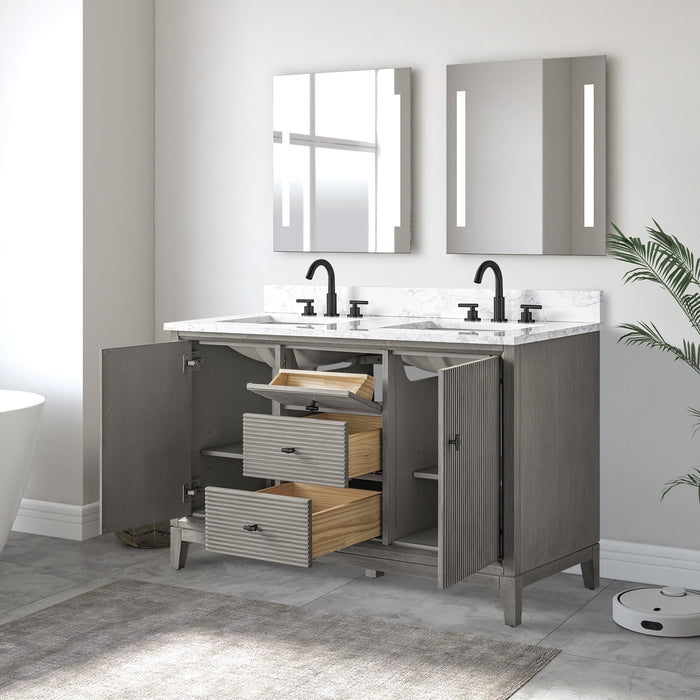 Linear Driftwood Gray / Matte Black