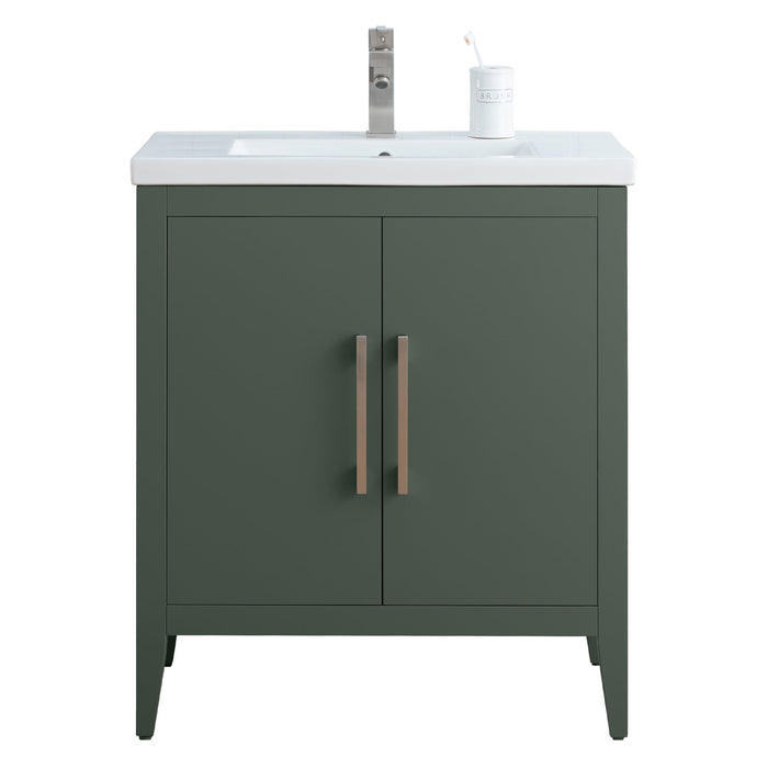 Vintage Green / Brushed Nickel