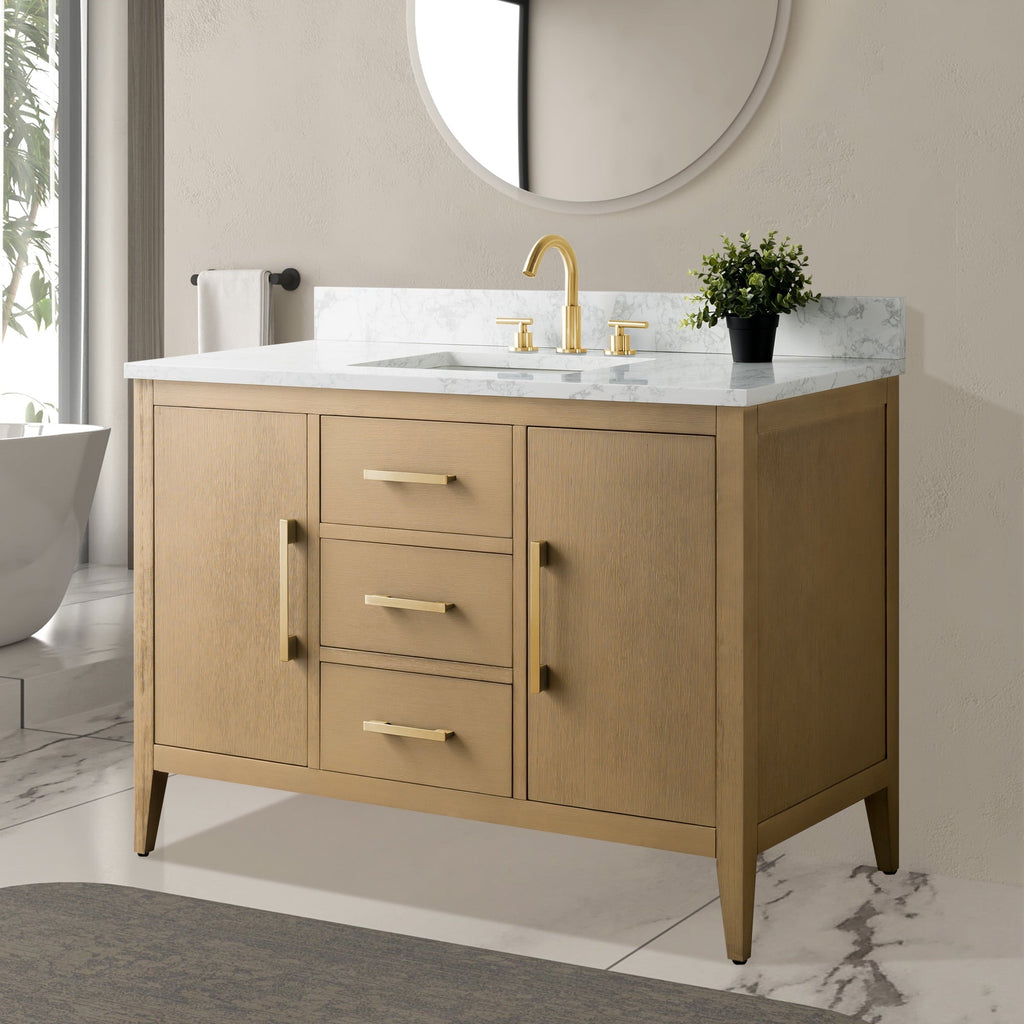 Natural Oak / Golden Brushed