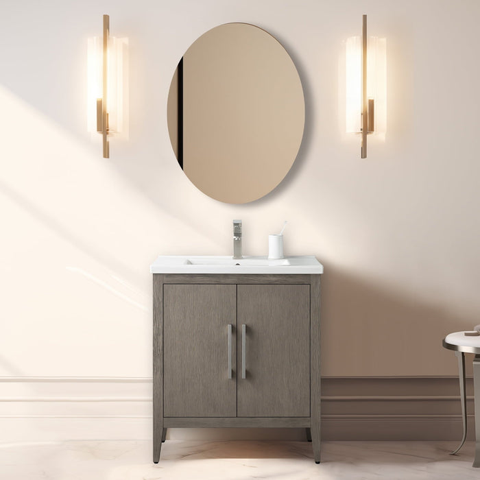 Driftwood Gray / Brushed Nickel