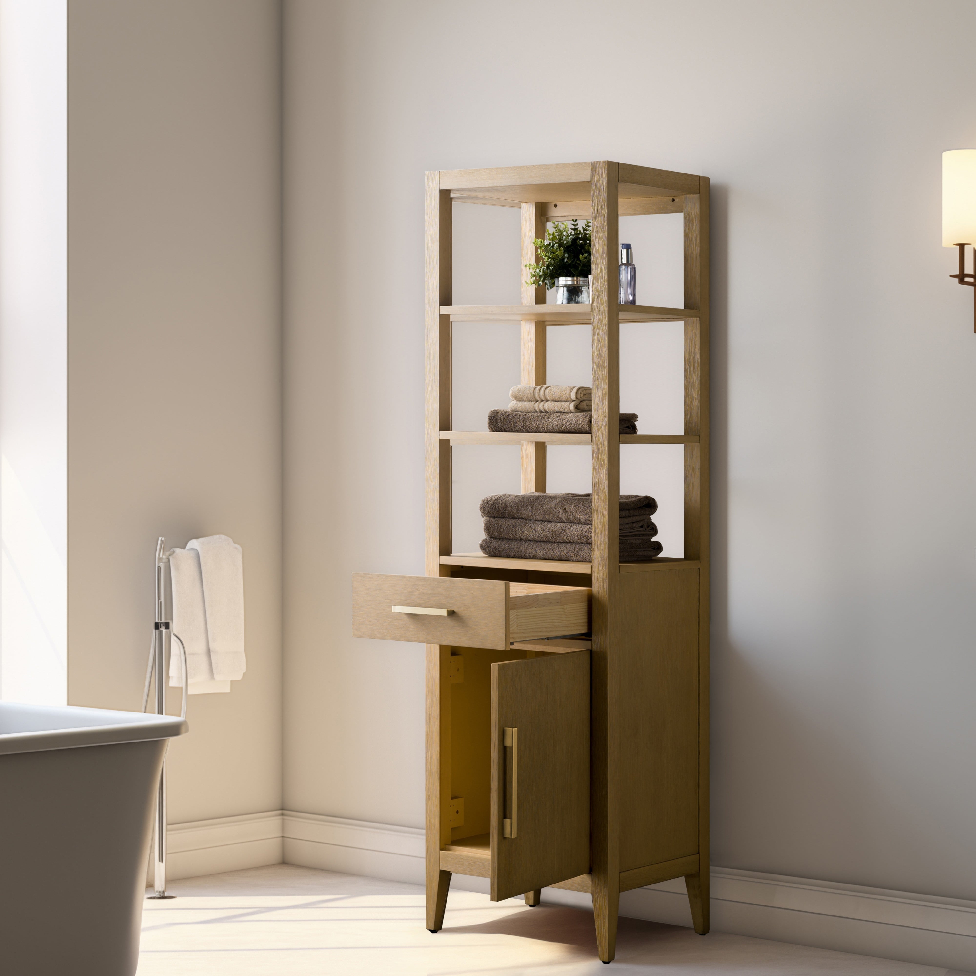 Natural Oak / Golden Brushed