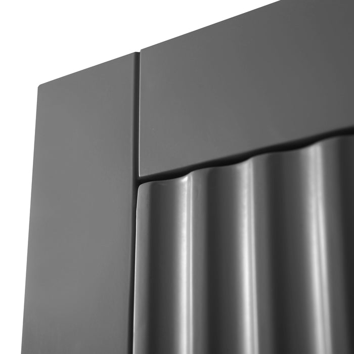 Linear Cashmere Gray / Matte Black