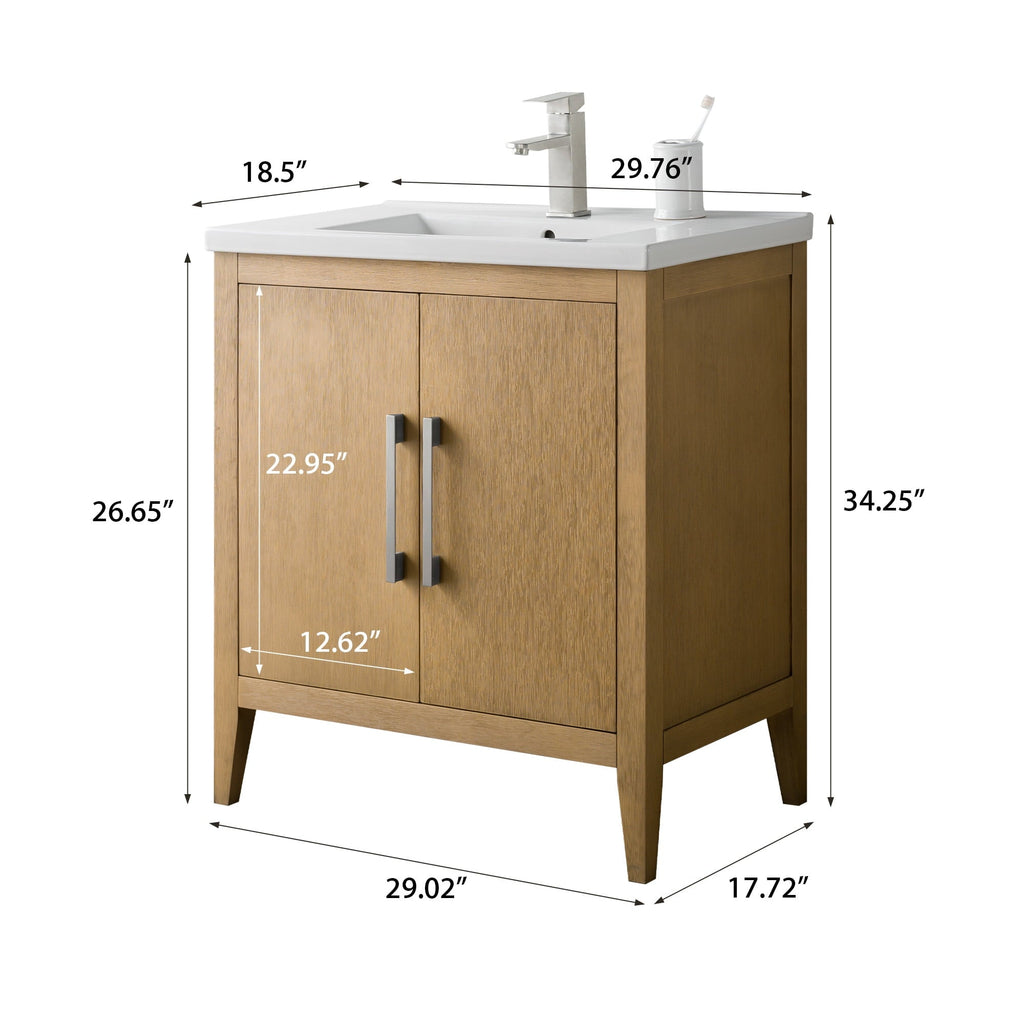 Natural Oak / Brushed Nickel