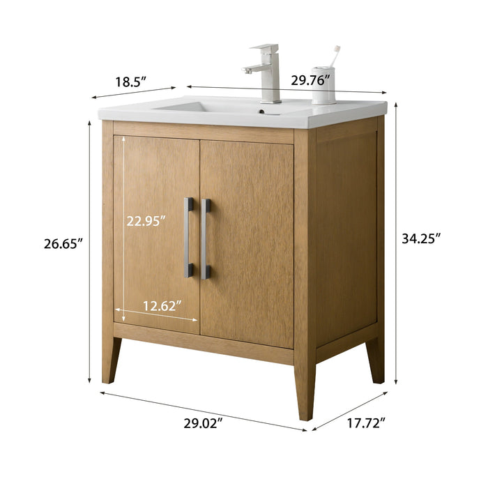 Natural Oak / Brushed Nickel