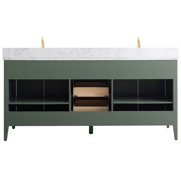 Vintage Green / Golden Brushed