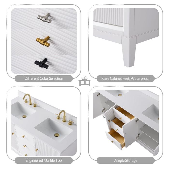 Linear White / Matte Black