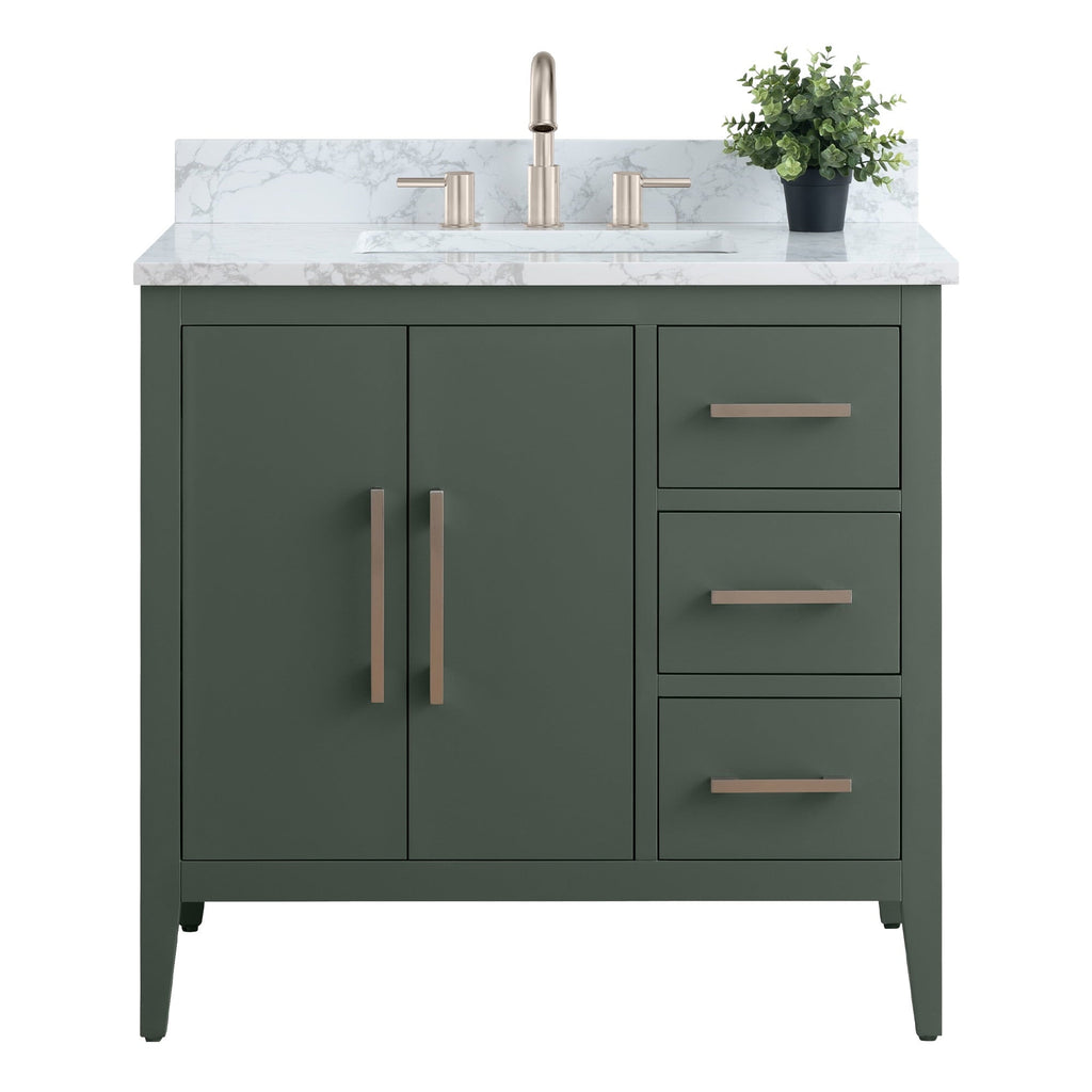 Vintage Green / Brushed Nickel