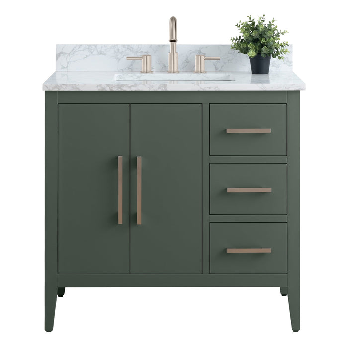 Vintage Green / Brushed Nickel