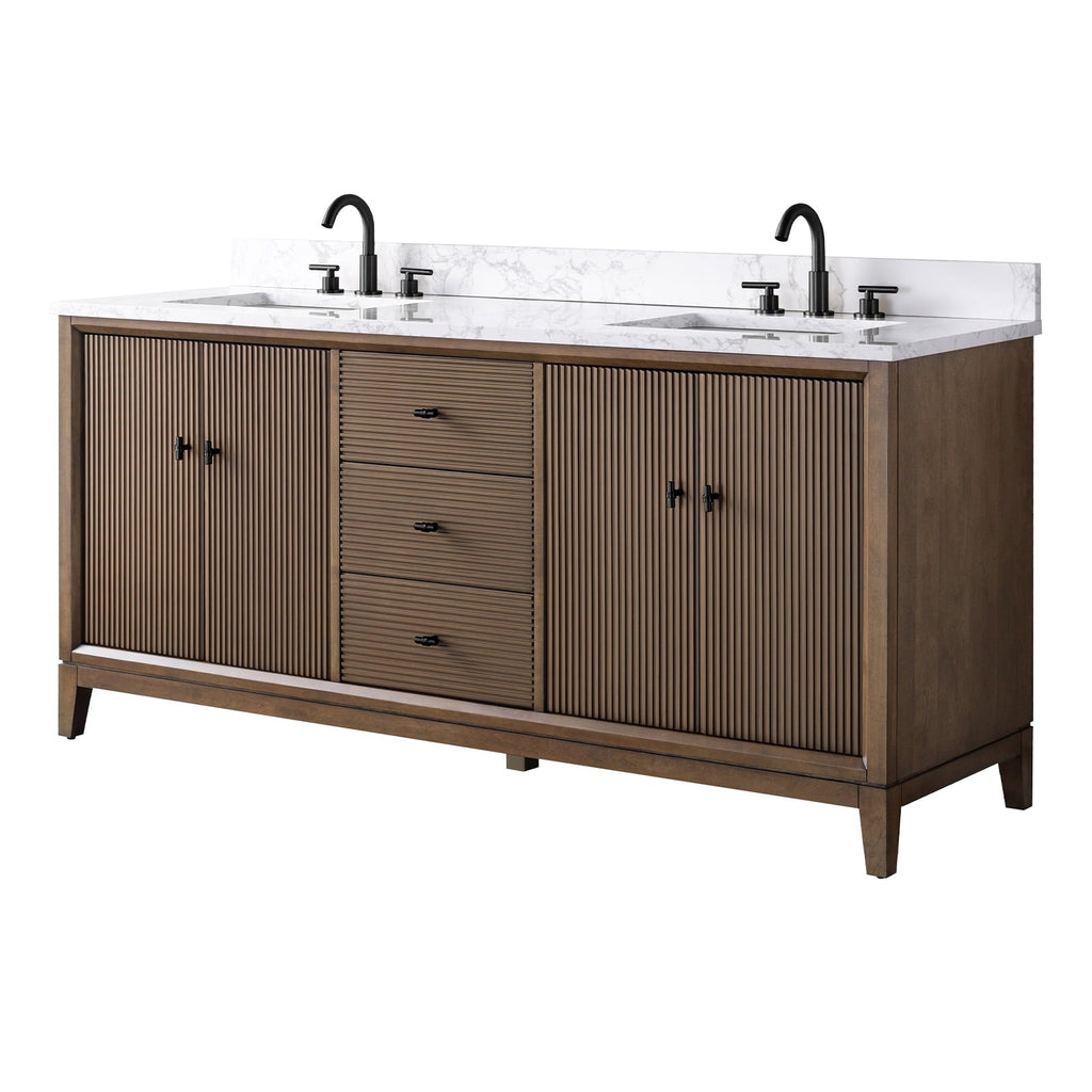 Linear Walnut / Matte Black