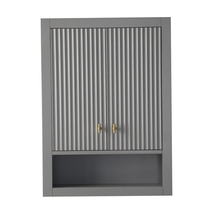 Linear Cashmere Gray / Golden Brushed