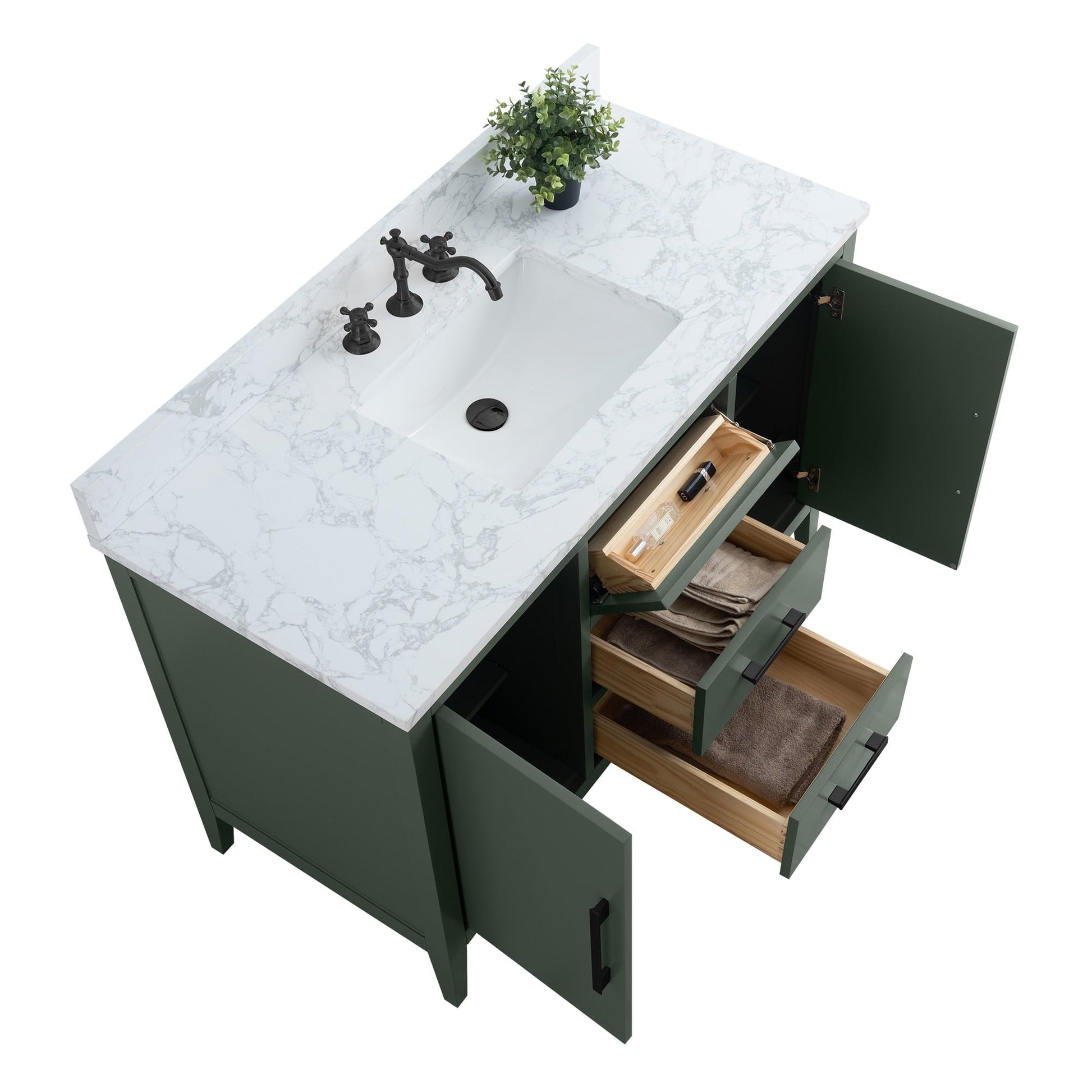 Vintage Green / Matte Black