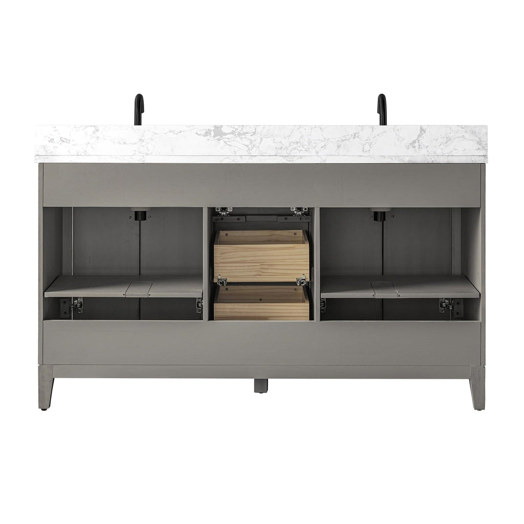 Linear Driftwood Gray / Matte Black