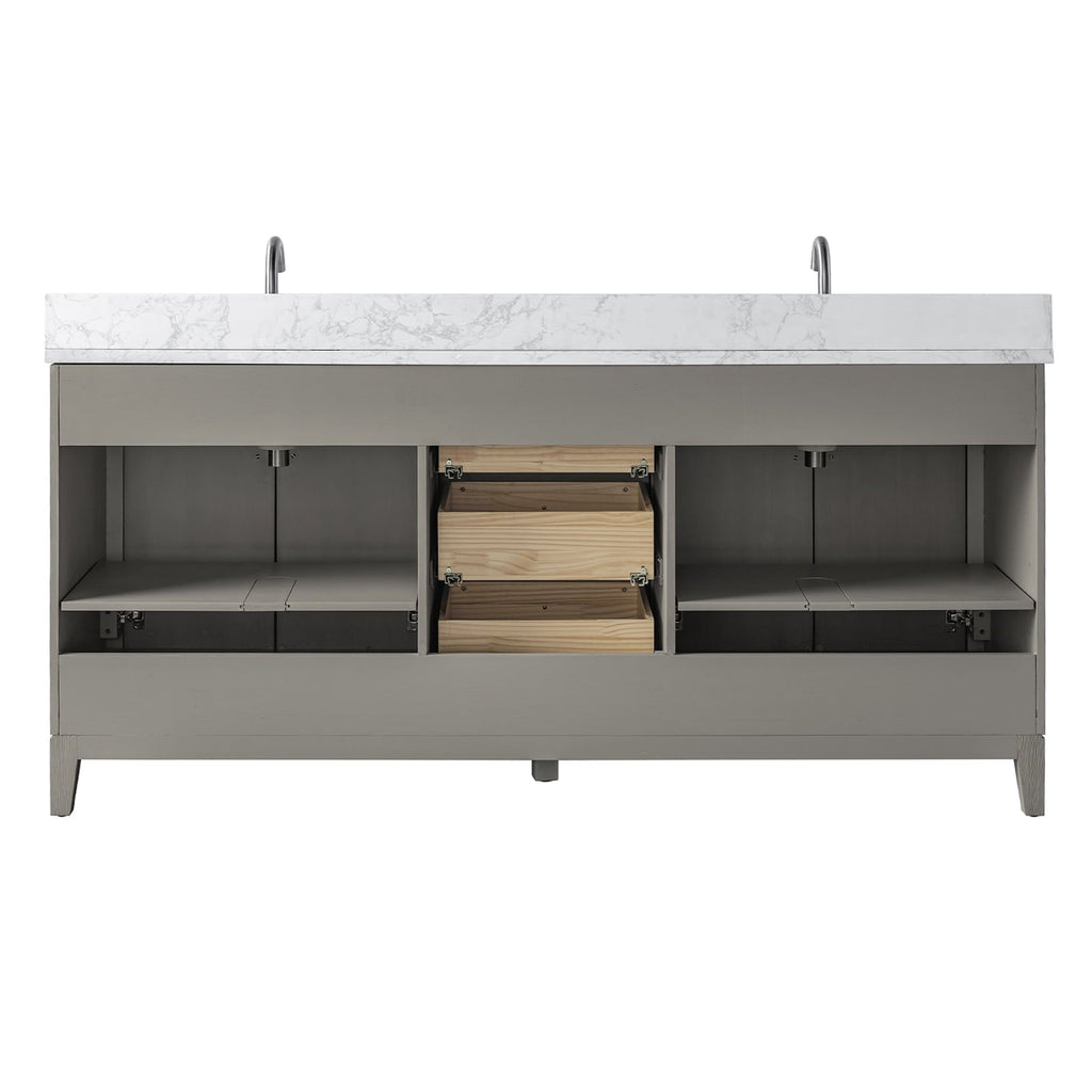 Linear Driftwood Gray / Brushed Nickel