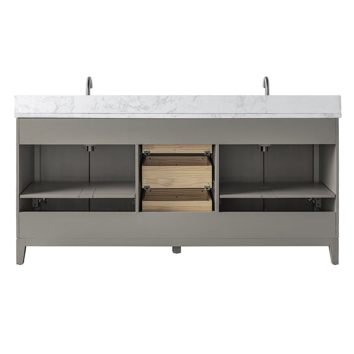 Linear Driftwood Gray / Brushed Nickel