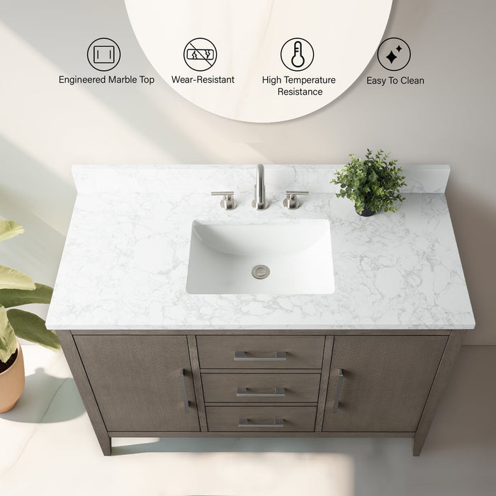 Driftwood Gray / Brushed Nickel