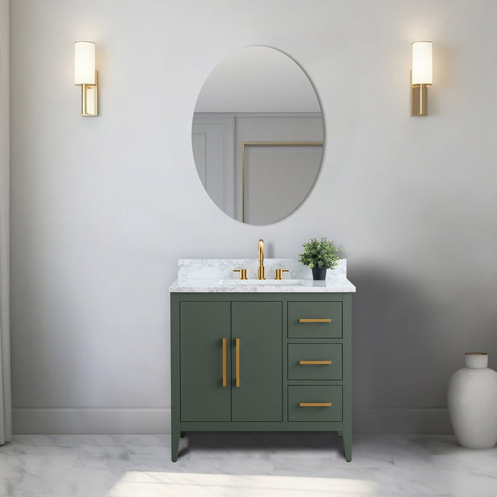 Vintage Green / Golden Brushed