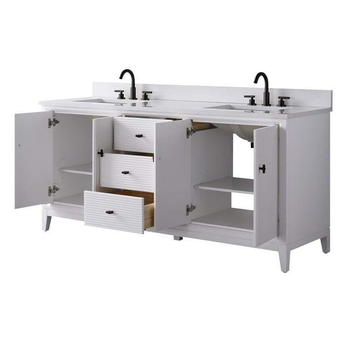 Linear White / Matte Black