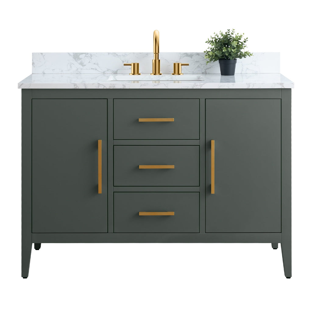 Vintage Green / Golden Brushed