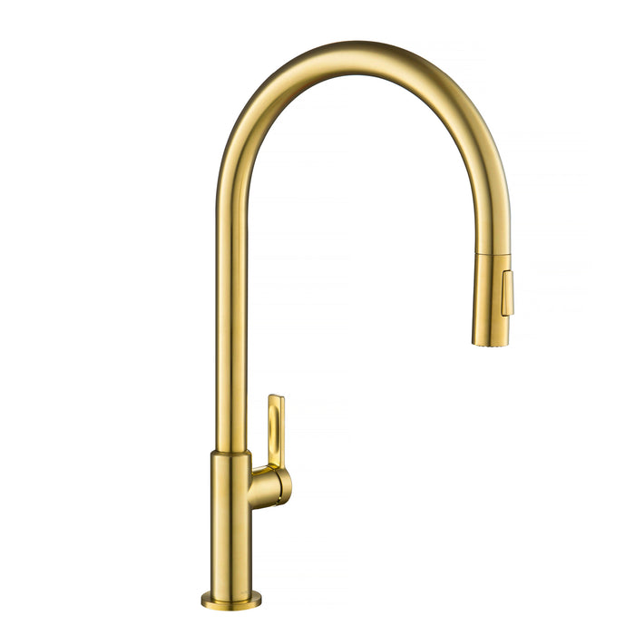 Kraus Oletto High-Arc Single Handle Pull-Down Kitchen Faucet