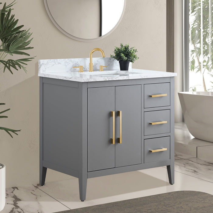 Cashmere Gray / Golden Brushed