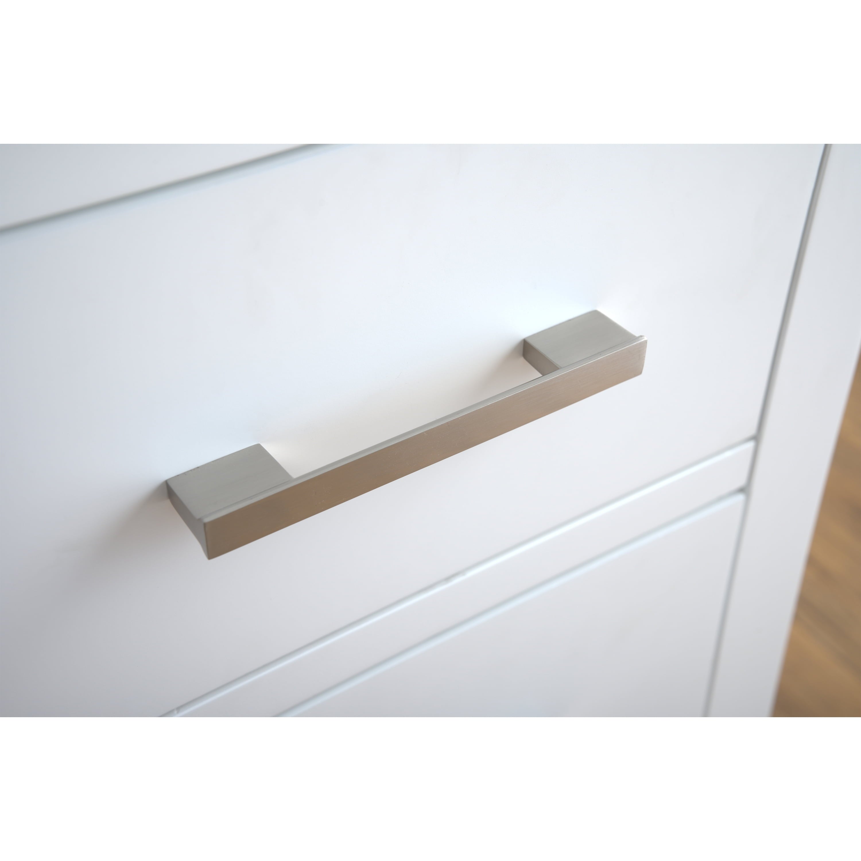 White / Brushed Nickel