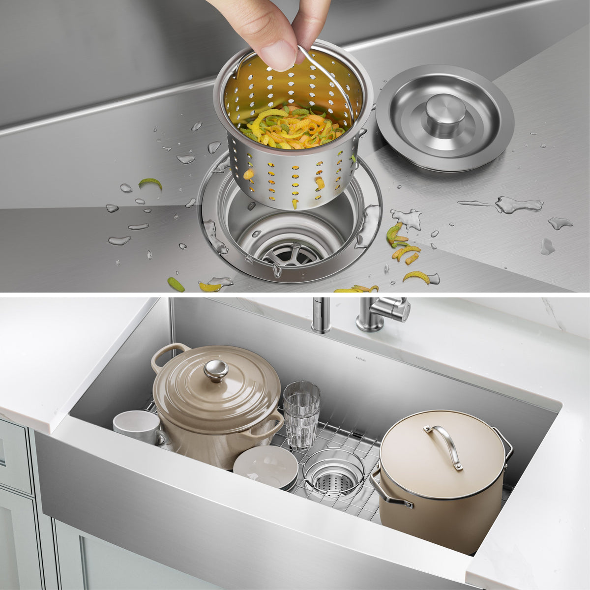 Stainless Steel / Single Bowl