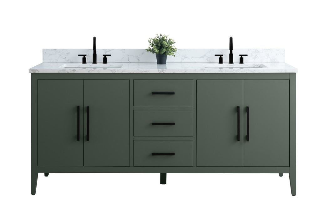 Vintage Green / Matte Black