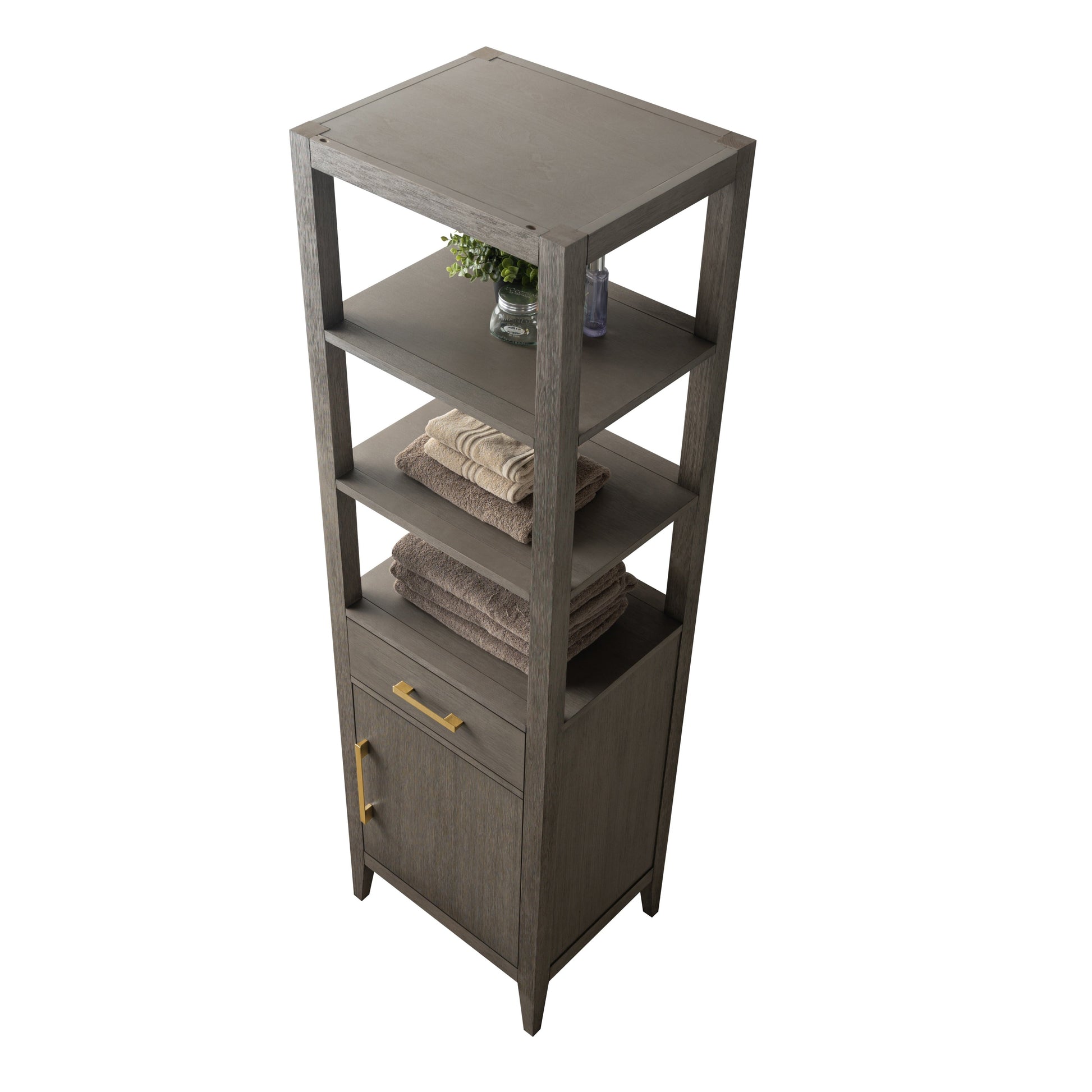 Driftwood Gray / Golden Brushed