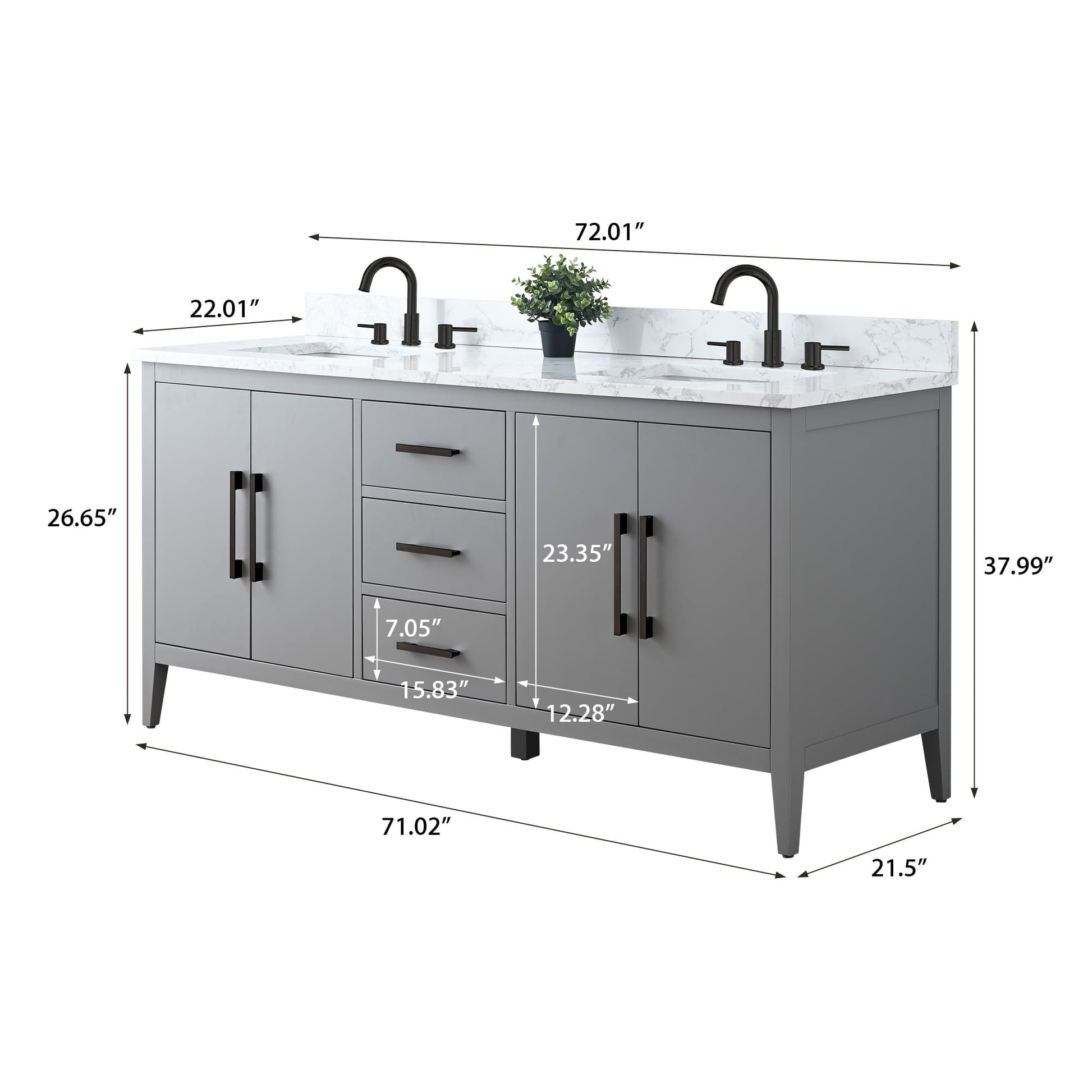 Cashmere Gray / Matte Black