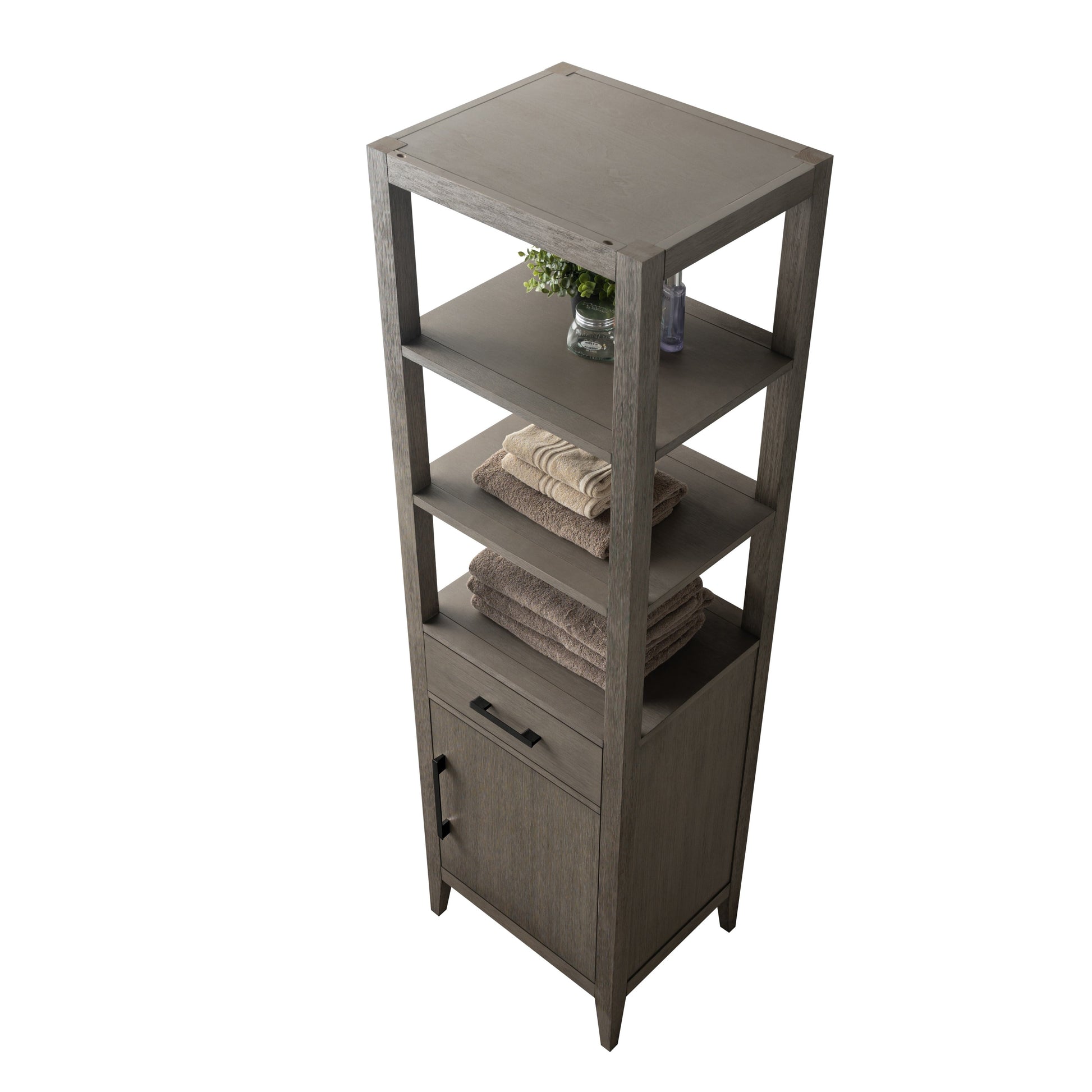 Driftwood Gray / Matte Black