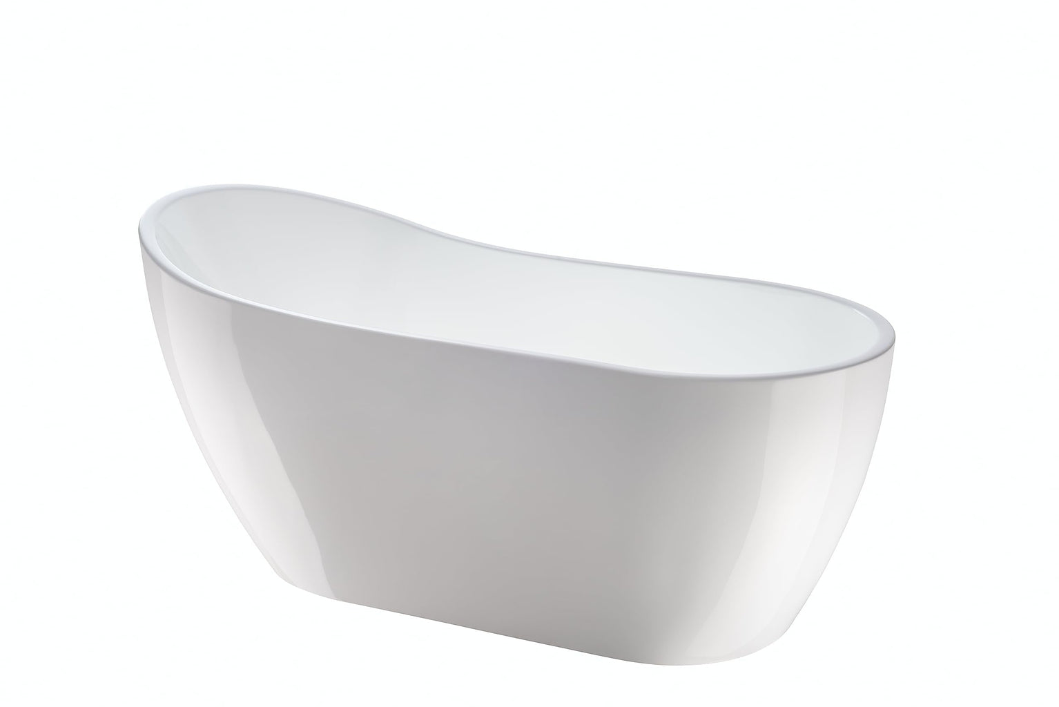 White / Polished Chrome