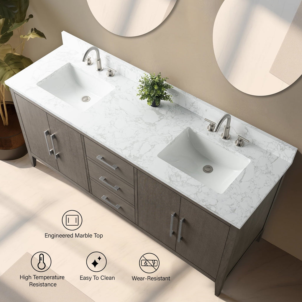 Driftwood Gray / Brushed Nickel