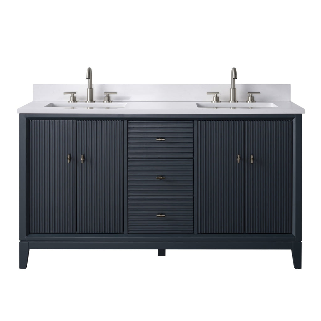 Linear Vintage Spruce Blue / Brushed Nickel