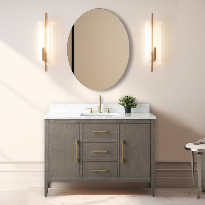 Driftwood Gray / Golden Brushed