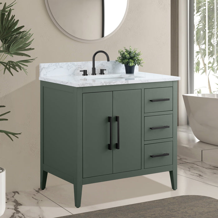 Vintage Green / Matte Black