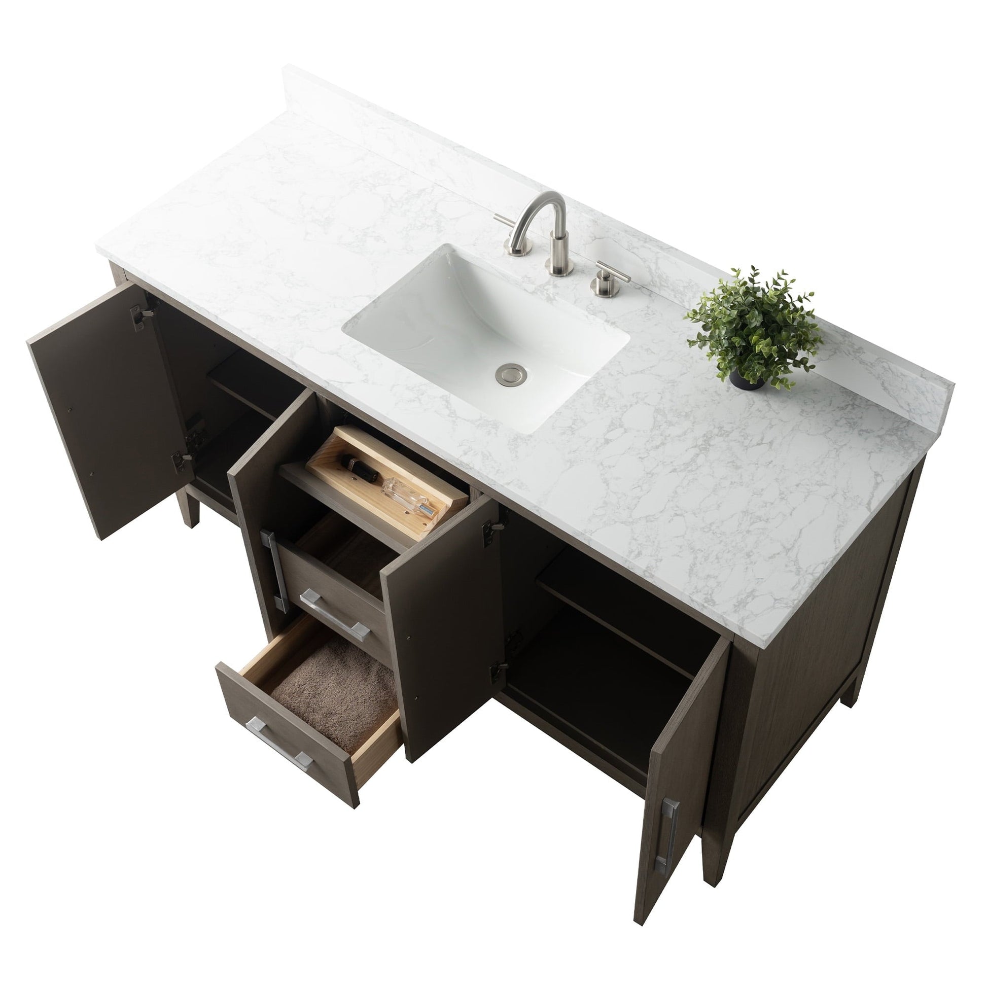 Driftwood Gray / Brushed Nickel