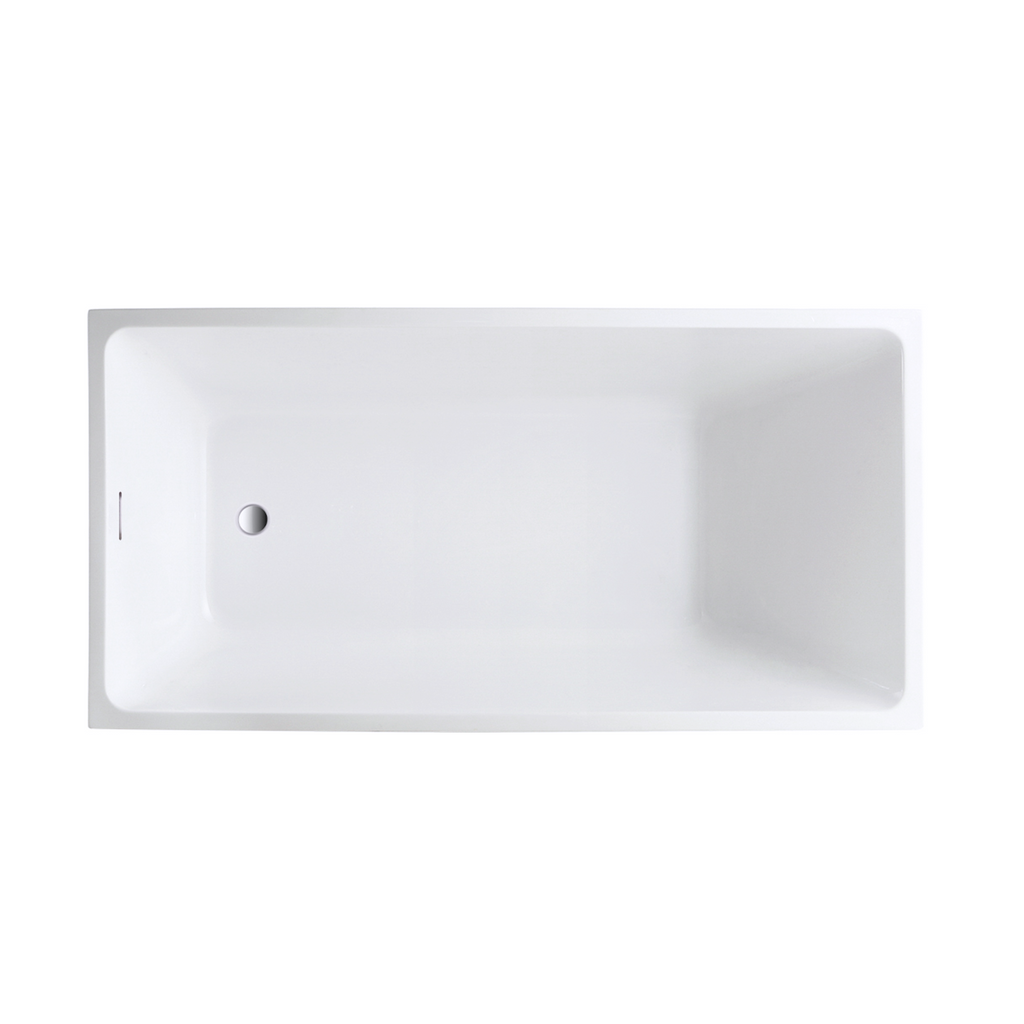White / Integrated Overflow