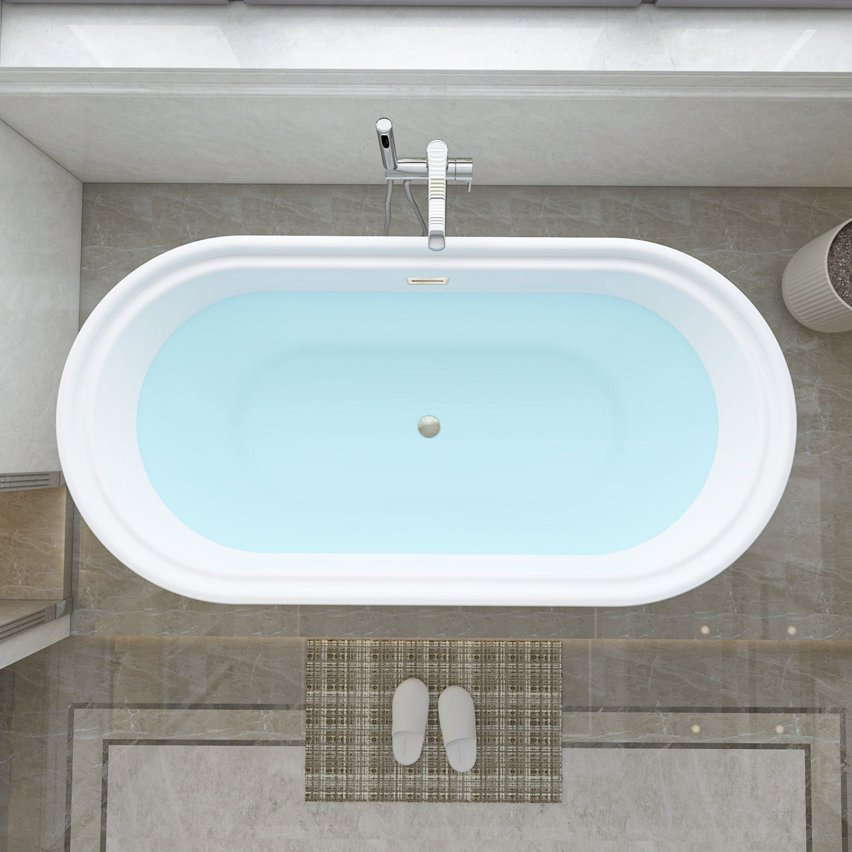 White / Brushed Nickel