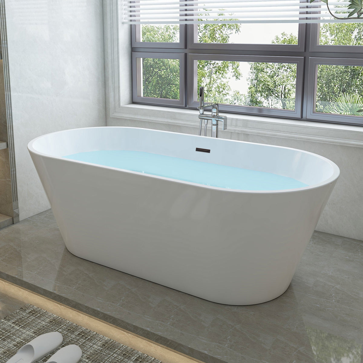 White / Oil Rubbed Bronze