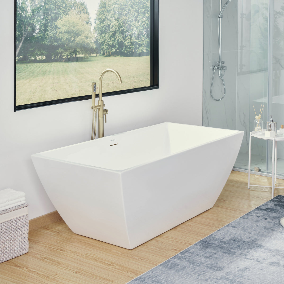 White / Integrated Overflow