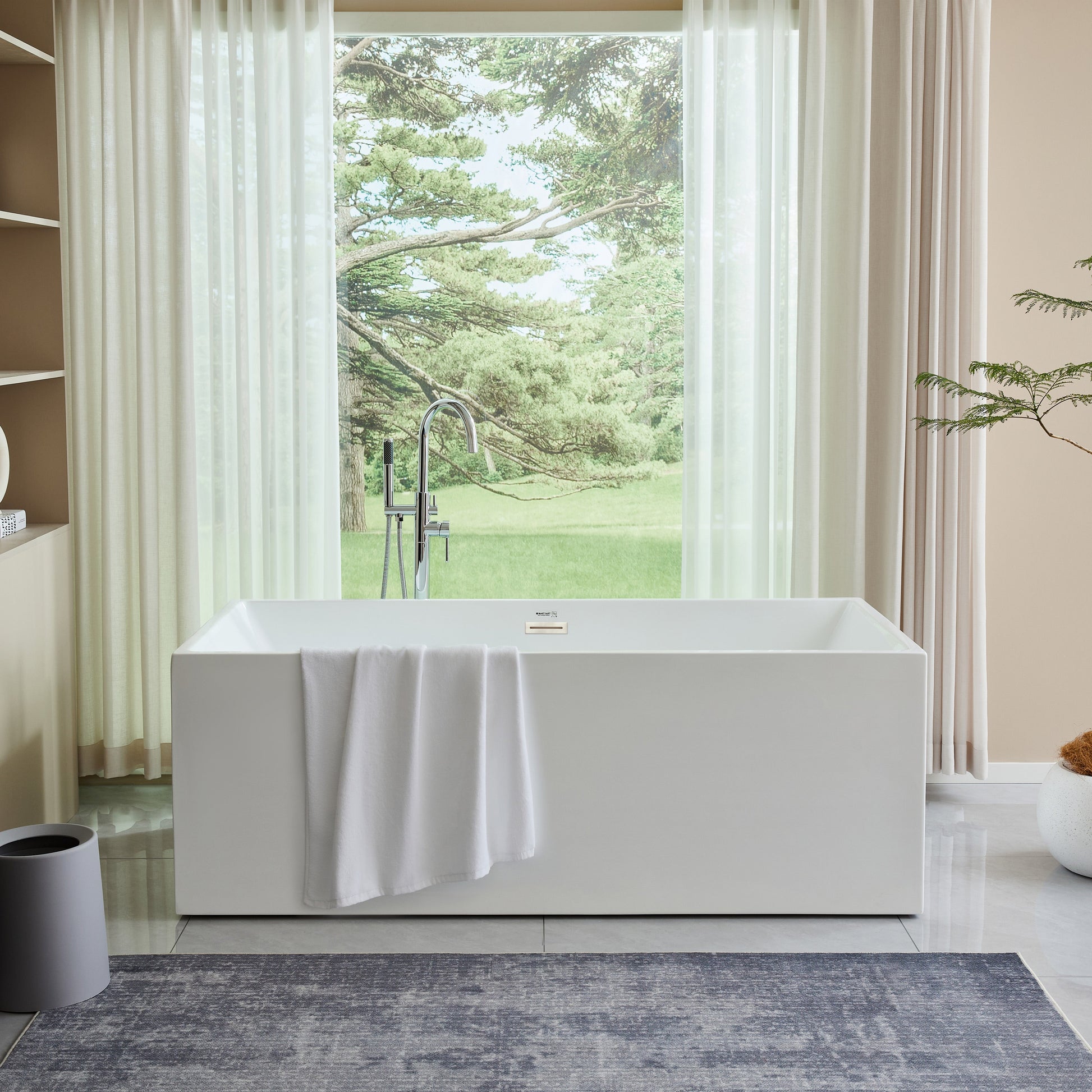 White / Brushed Nickel