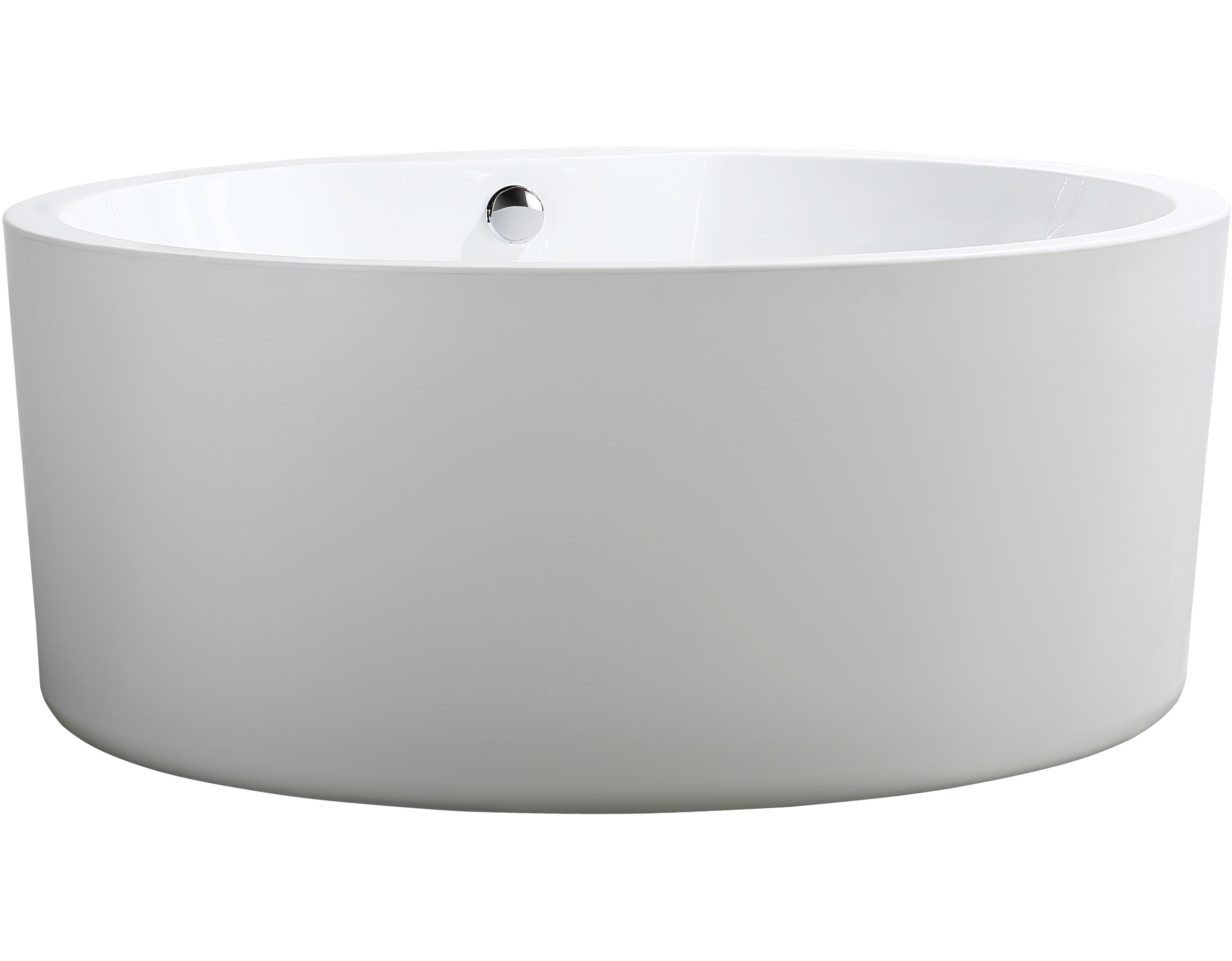 White / Polished Chrome