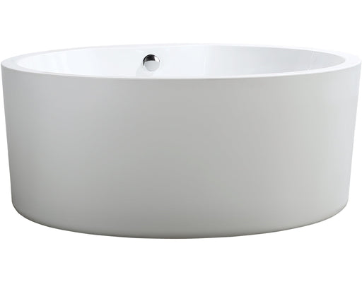 White / Polished Chrome