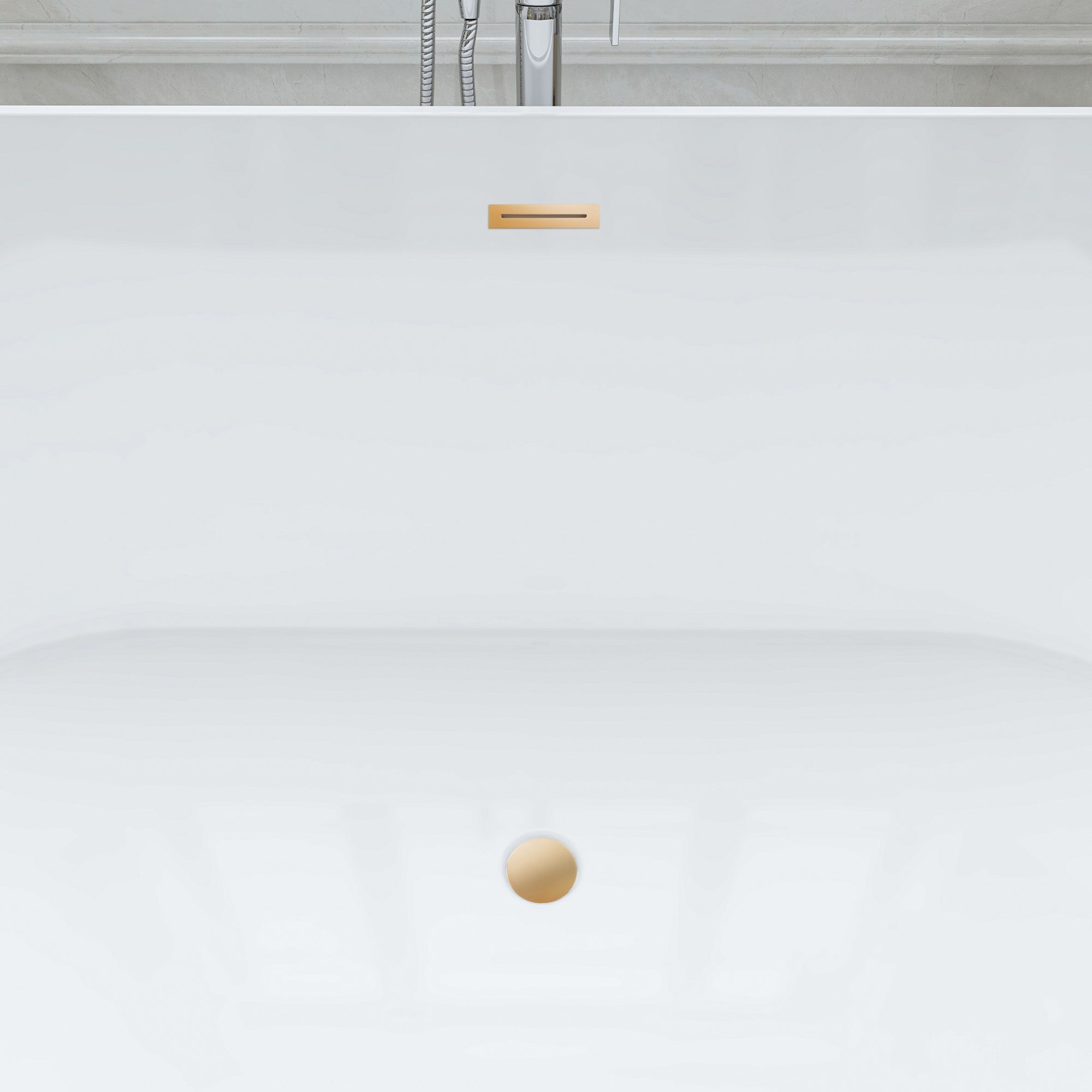 White / Titanium Gold