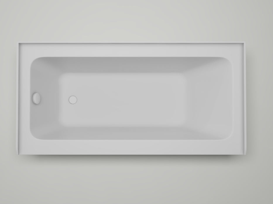 Pure White / Right Drain