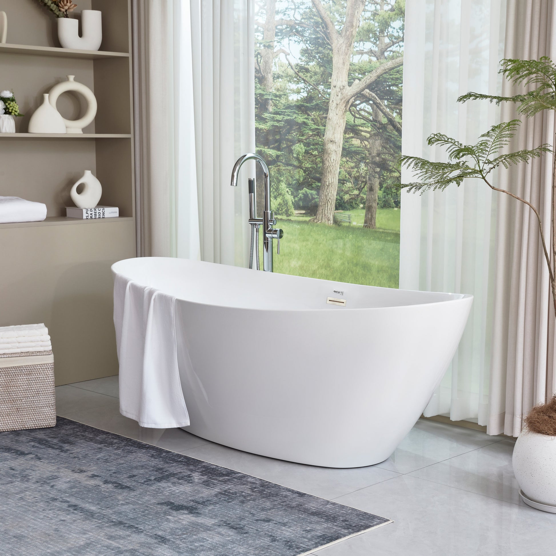 White / Brushed Nickel