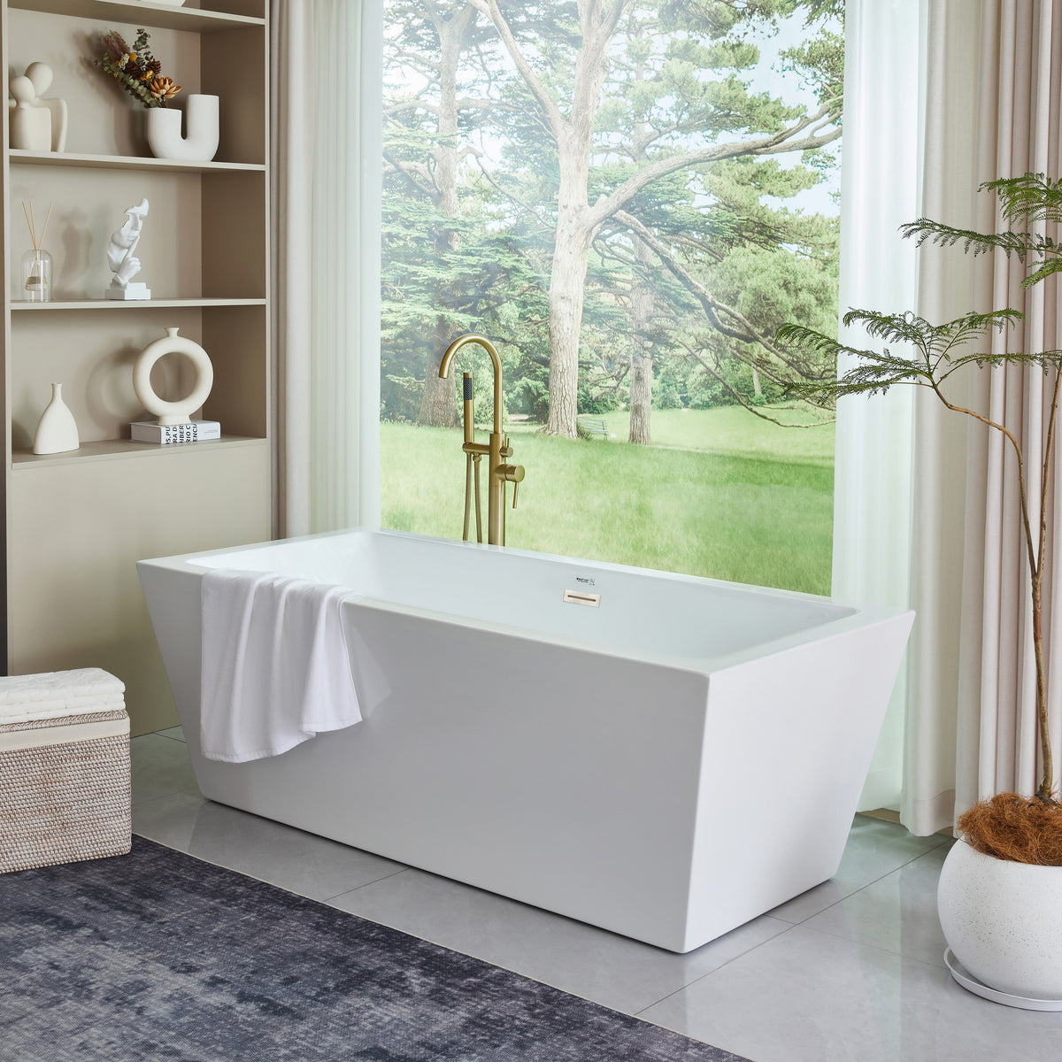 White / Brushed Nickel